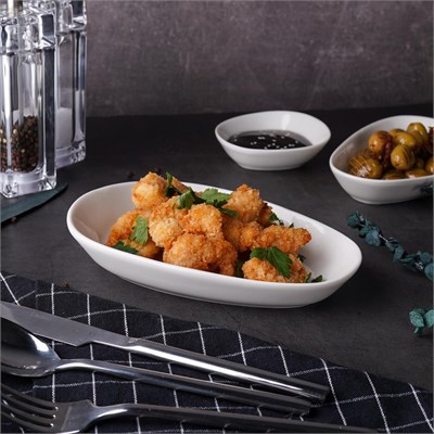 Блюдо овальное 19*13 см,фарфор,серия "Island White", By Bone 81221604