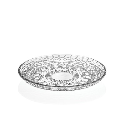 Тарелка-салатник RCR Medici d 21 см, стекло, Италия 81233003