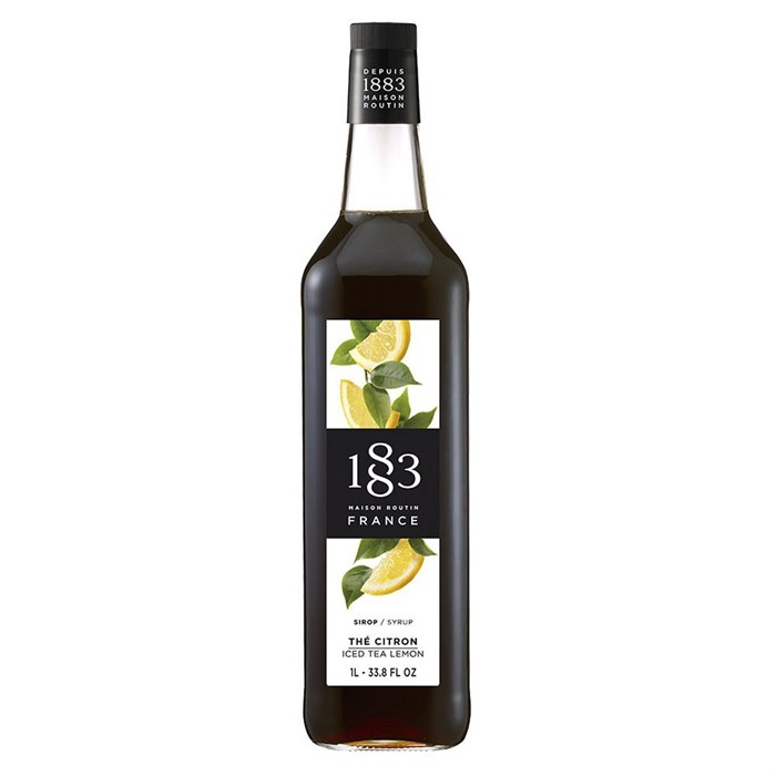 Сироп 1883 Maison Routin Холодный чай с лимоном (Iced Tea Lemon), 1 л, стекло 783 - фото 94