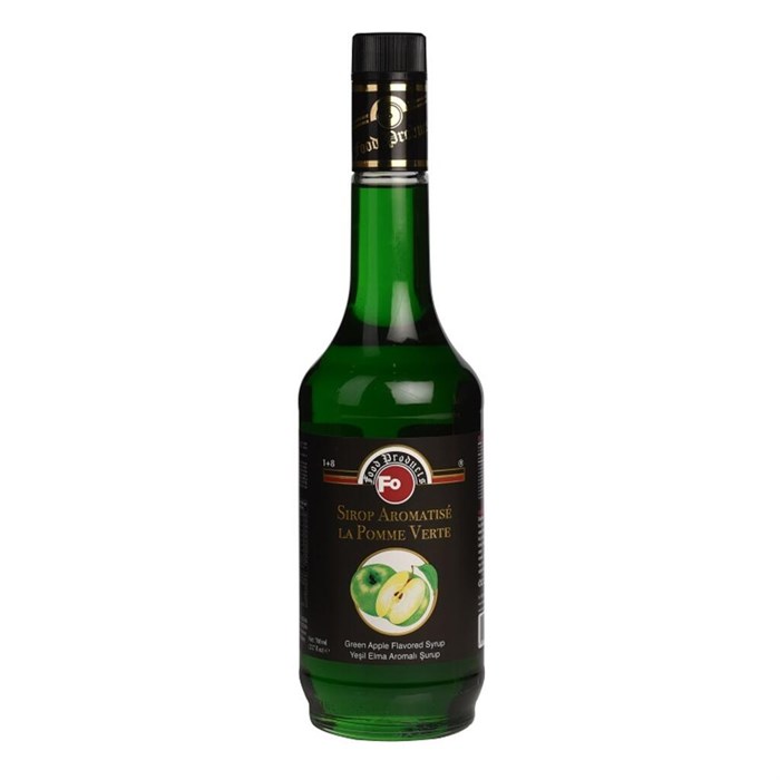 Сироп Зеленое яблоко (GREEN APPLE FLAVORED SYRUP) 0,7л. 24007 - фото 9538