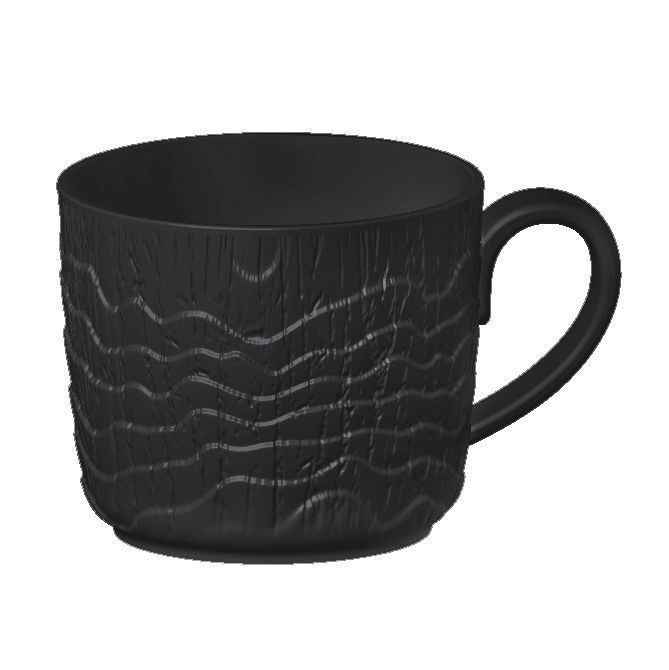 Кружка 370 мл, серия "Black Raw Wood"  P.L. - ProffCuisine 24368 - фото 9596