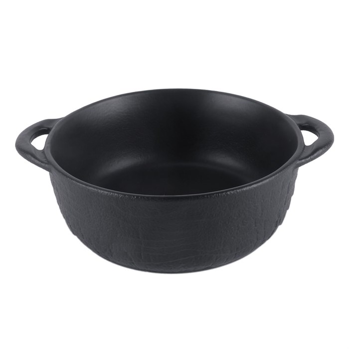 Бульонная чашка d=15см, h=5.5см, 500 мл,серия "Black Raw Wood"  P.L. - ProffCuisine 24369 - фото 9597