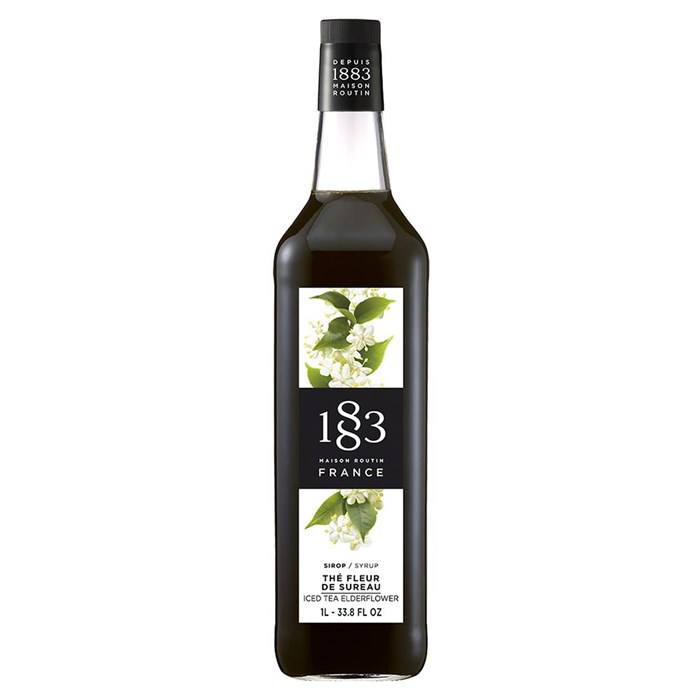 Сироп 1883 Maison Routin Холодный чай с ароматом цветов бузины (Iced Tea Elder Flower), 1 л, стекло 784 - фото 95