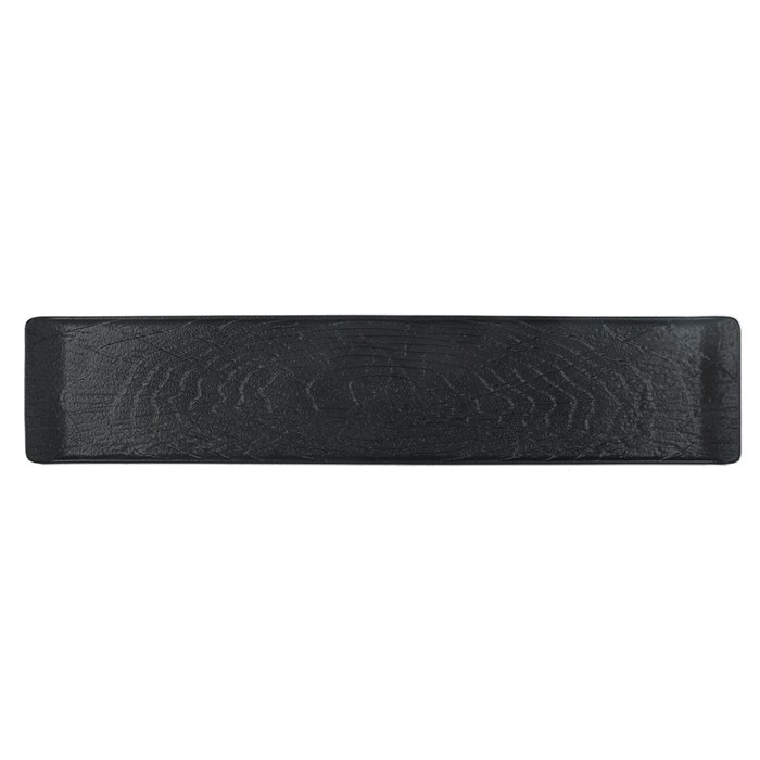 Блюдо прямоугольное 47*10 см, серия "Black Raw Wood"  P.L. - ProffCuisine 24391 - фото 9619