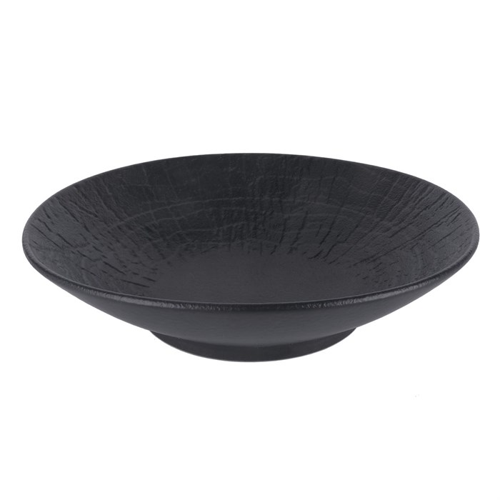 Блюдо для салата d=18 см,h=5см , 400 мл, серия "Black Raw Wood"  P.L. - ProffCuisine 24394 - фото 9622
