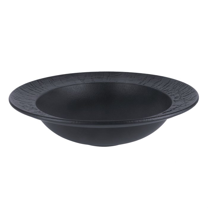Тарелка для пасты,супа,салата d=27см, h=7см, 1000 мл, серия "Black Raw Wood"  P.L. - ProffCuisine 24407 - фото 9635