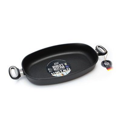 Кастрюля овальная, без крышки 10 л, 40*24*6(h) см, алюминий, Германия 70001311