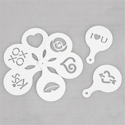 Набор трафаретов, 8 шт, P.L. Proff Cuisine 81270052