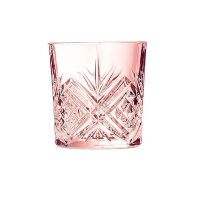 Стакан Олд Фэшн ОСЗ "Зальцбург" розовый 300 мл, d 85 мм, h 95 мм, стекло, Россия 81201262