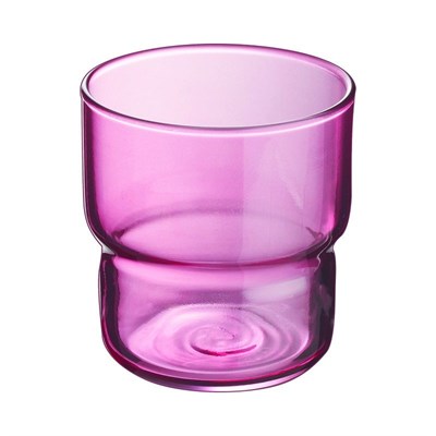 Стакан Олд Фэшн «Лог Браш» вишневый зак. стекло; 220мл; D=73,H=79мм; ARC 81269334