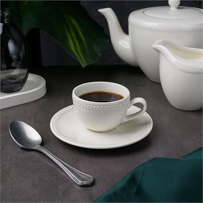 Кофейная пара 90мл,фарфор "NOBLE" серия "APPEAL" 81221483 / 81221484