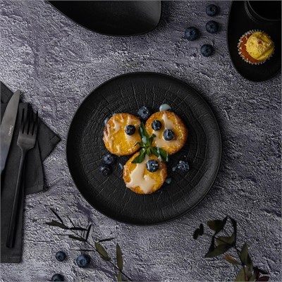 Тарелка  Black Raw Stellar d=20,5 см, P.L. Proff Cuisine 81223473