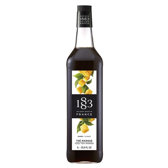 Сироп 1883 Maison Routin Холодный чай со вкусом манго (Iced Tea Mango), 1 л, стекло 786 - фото 97