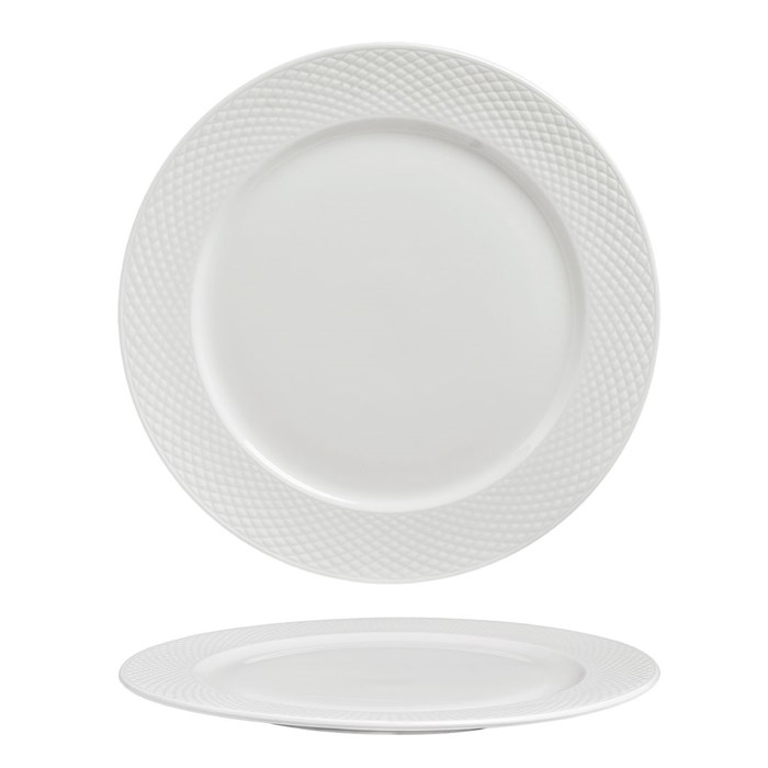 Тарелка круглая 27 см,фарфор "NOBLE" серия "IMPRESS" 24759 - фото 9841