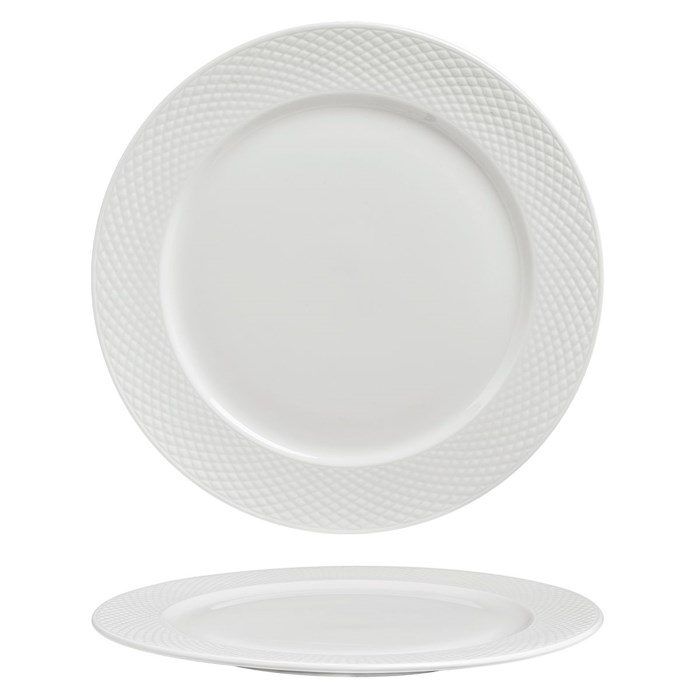 Тарелка круглая 31 см,фарфор "NOBLE" серия "IMPRESS" 24760 - фото 9842