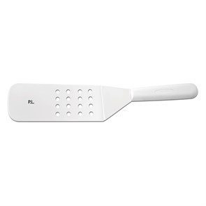 Лопатка металлическая перфорированная с пластиковой ручкой, 20 см*7,5 см,  P.L. Proff Cuisine 30896
