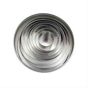 Набор кондит.форм "Круг" 6шт, H=50mm  P.L. 30912
