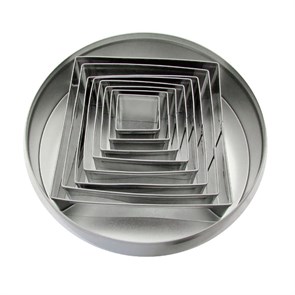 Набор кондит.форм "Квадрат" 6шт  H=5см, P.L. Proff Cuisine 30913