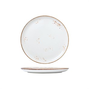 Тарелка гладкая d=21 см, фарфор "NOBLE" серия "Grace" 31088