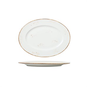 Блюдо овальное 30*22,5 см, фарфор "NOBLE" серия "Grace" 31100