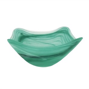 Салатник матовый 14*14см, h=7 см, 300 мл, материал cтекло,серия "Green Sky" P.L. 31580