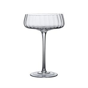 Бокал блюдце для игристого вина 320 мл, серия "Optical"  P.L.-BarWare 31634