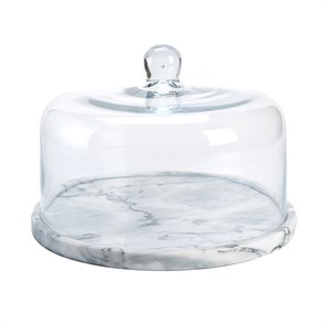 Тортовница со стеклянным колпаком h=20 d=28 P.L.-BarWare 31641
