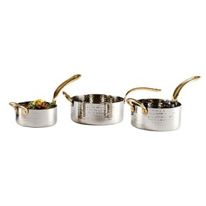Сотейник 12*6 см, нержавейка , P.L. Proff Cuisine 32287