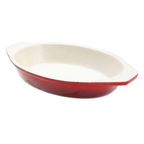 Сковородка овальная  20 см,чугун с эмалированным покрытием, P.L. Proff Cuisine 32492