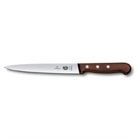 Нож филейный Victorinox Rosewood, гибкое лезвие, 18 см, ручка розовое дерево 70001109