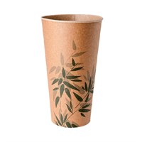 Стакан Feel Green для холодных напитков, 660 мл, 9*17 см, картон, 50 шт, Garcia de Pou (крышка 81210 81210256