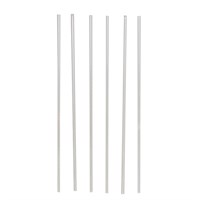 Трубочки для коктейля без изгиба прозрачные d 3 мм, l 24 см, 1000 шт 81006911
