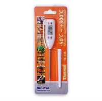 Термометр цифровой ТЕ-135 электронный, высокотемпературный щуп ( от -50 до +300) 81261023