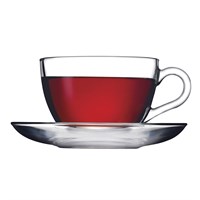 Пара чайная Pasabahce Basic 210 мл, стекло 81201156