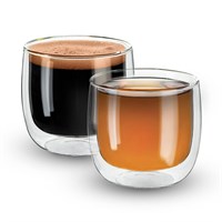 Стакан с двойными стенками, термостекло, 270 мл, PL 81272315