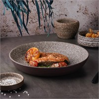 Блюдо для подачи/салатник 25,7*4,5 см, 1300 мл, Brown Taiga Untouched, P.L. Proff Cuisine 81221925