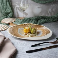 Блюдо 32,5*20 см,100 мл, керамика 