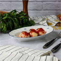 Блюдо овальное,глубокое 24*16 см, 350 мл, коллекция 