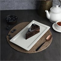 Блюдо прямоугольное 15*27 см, h=2 см, фарфор 