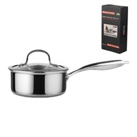 Сотейник с крышкой,трех-слойная сталь,1.4 л, 16/13,5*7,5 см,серия 