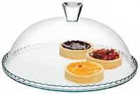Блюдо с крышкой «Патиссэри» D=32см. закал. стекло; 81201295