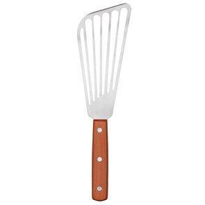 Лопатка металлическая 15*7.5 см,деревянная ручка  P.L. Proff Cuisine 33108