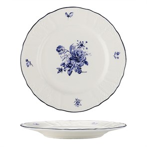Тарелка десертная 16 см,коллекция "Blue Flower"  P.L. Proff Cuisine 34050