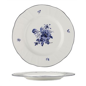 Тарелка 30 см,коллекция "Blue Flower"  P.L. Proff Cuisine 34054