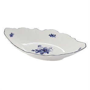 Блюдо сервировочное, 33*21,5 см, 800 мл, коллекция "Blue Flower"  P.L. Proff Cuisine 34060