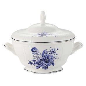 Супница 2500 мл,коллекция "Blue Flower"  P.L. Proff Cuisine 34061