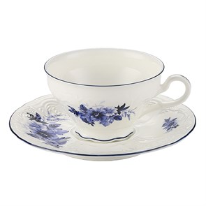 Чайная пара 220 мл,коллекция "Blue Flower"  P.L. Proff Cuisine 34063