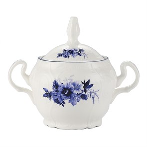 Сахарница, 300мл, коллекция "Blue Flower"  P.L. Proff Cuisine 34074