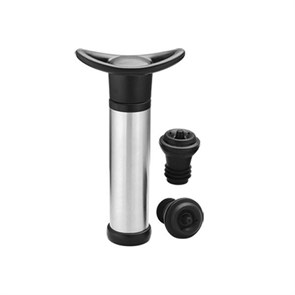 Помпа вакуумная для вина + 2 пробки, P.L. - BarWare 2966