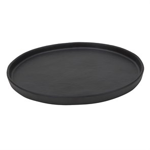 Блюдо,тарелка меламиновая 27*2см  P.L. BLACK FINISH 35078